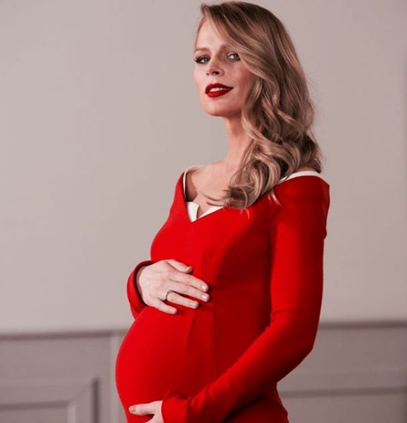 Беременная Ольга Фреймут показала выросший живот