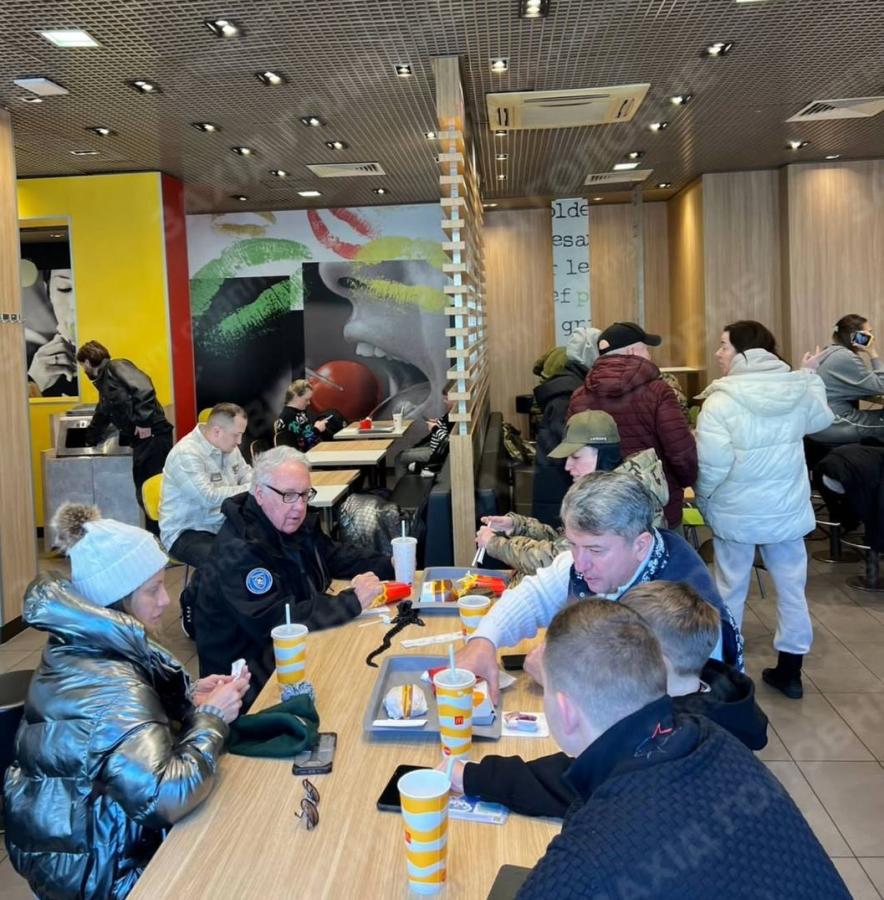 Говард Баффет в Ровенском McDonalds