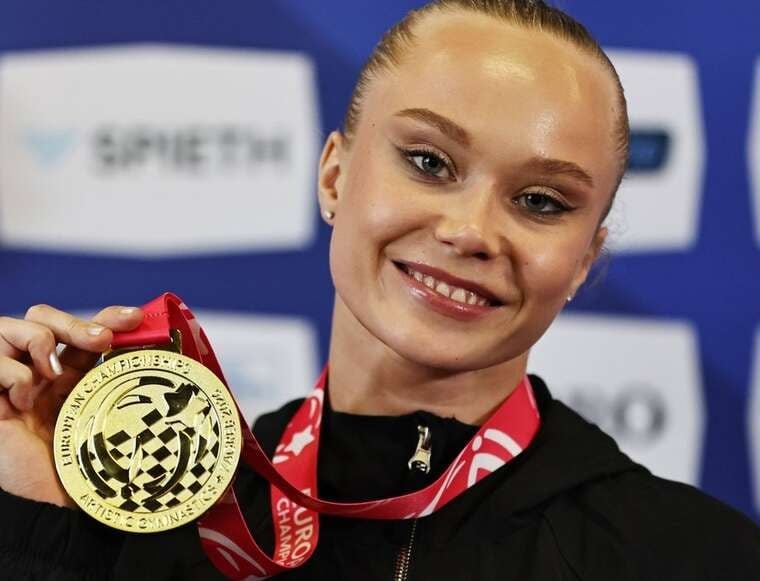 Olympic champion Melnikova speaks about visa delays for Russian gymnasts in the Netherlands