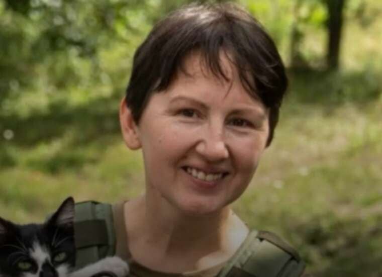 Olena Shargovska, a paramedic with the Hospitaliers who saved fighters at the front, has died