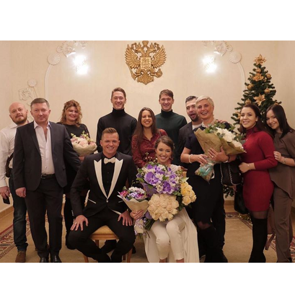 Дмитрий Тарасов и Анастасия Костенко поженились