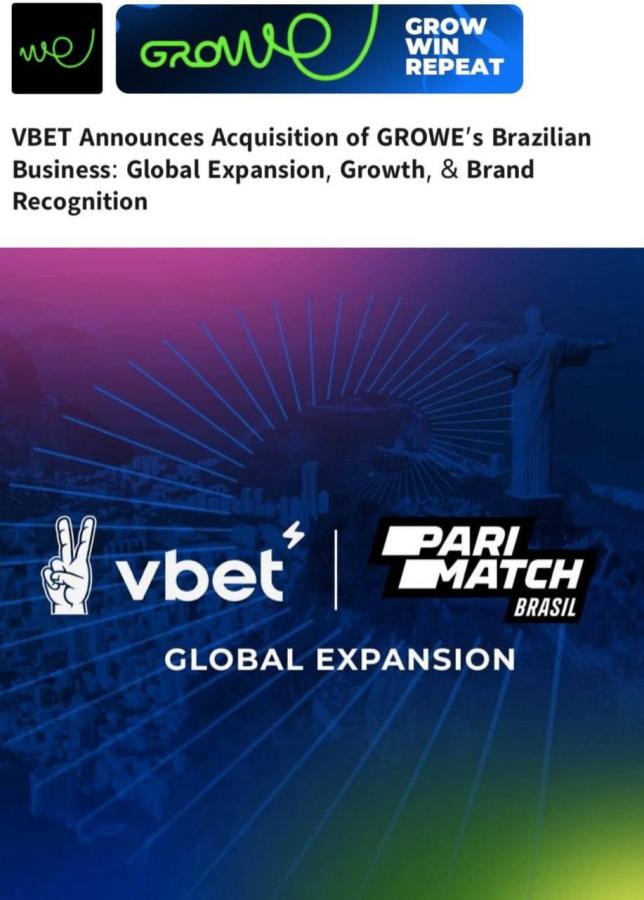 VBET покупает бренд PariMatch: подробности сделки