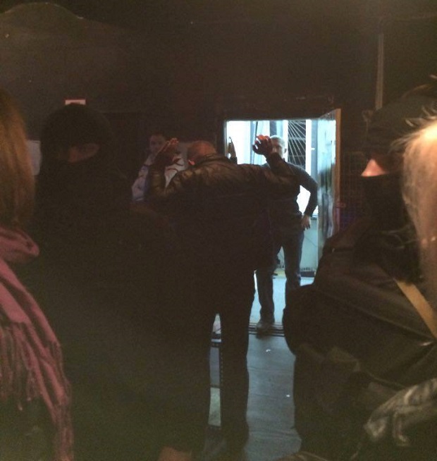Сегодня ночью в клубе Киева бесчинствовал ОБНОН