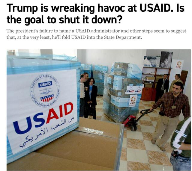 USAID может быть ликвидировано