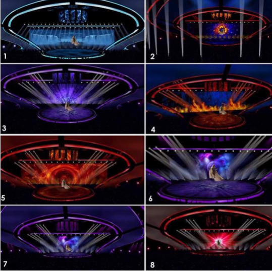 Как будет выглядеть сцена «Евровидение 2017» во время выступлений