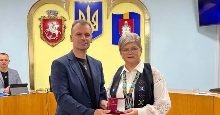 Віру Чайковську-Тарликову нагородили за заслуги перед Володимиром
