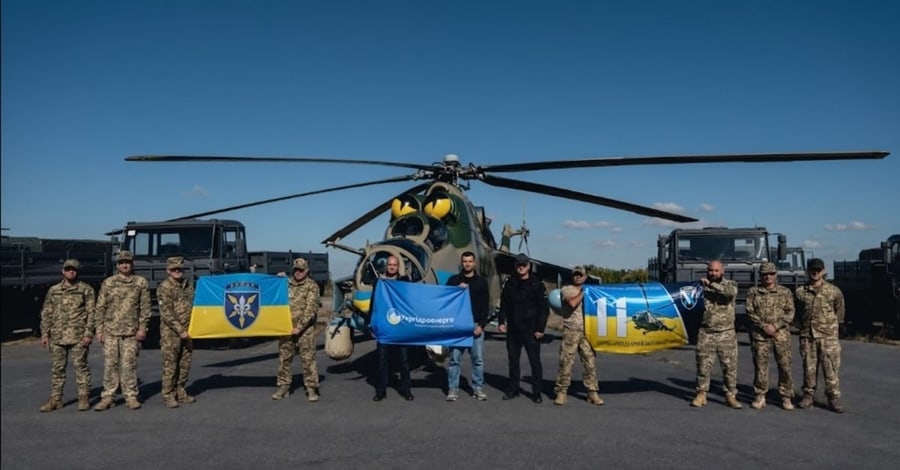 Фонд Притули передав армійській авіації десять вантажівок DAF для посилення мобільності